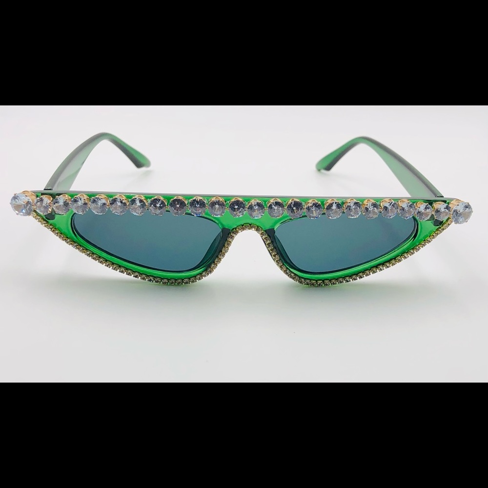 BBG line of sunglasses with rimestones as seen in picture